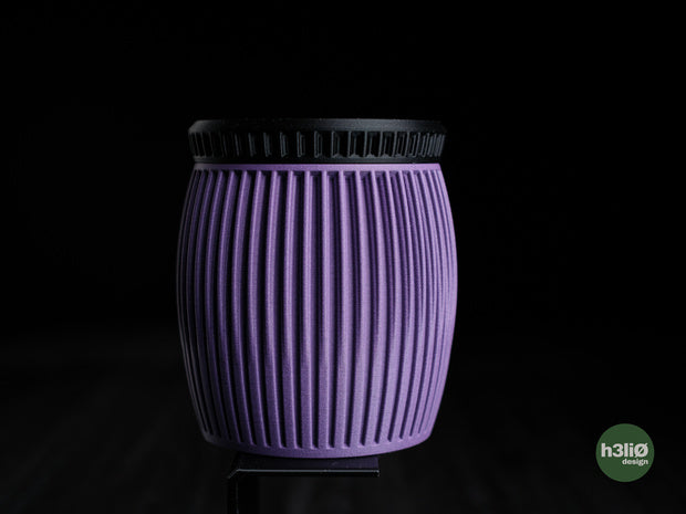Irides — Boîte à couvercle vissé — photographie du créateur — designed by h3li0