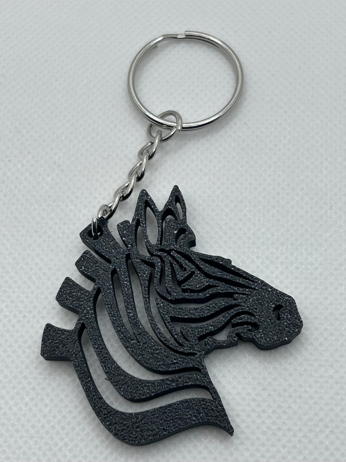 Keyring - Africa Continent Model - Black