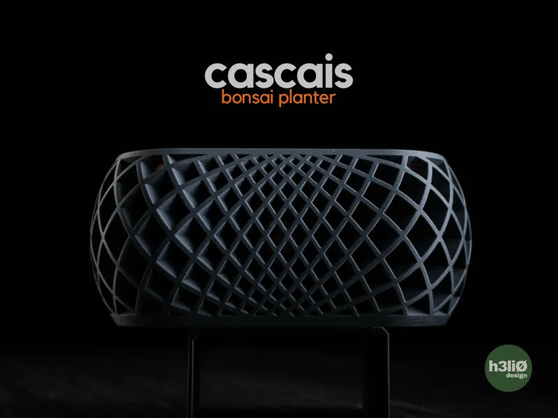 Cascais — Pot pour bonsaï avec insert — visuel du créateur — designed by h3li0