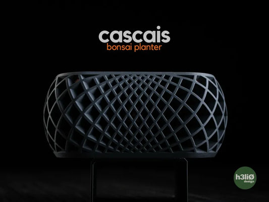 Cascais — Pot pour bonsaï avec insert — visuel du créateur — designed by h3li0