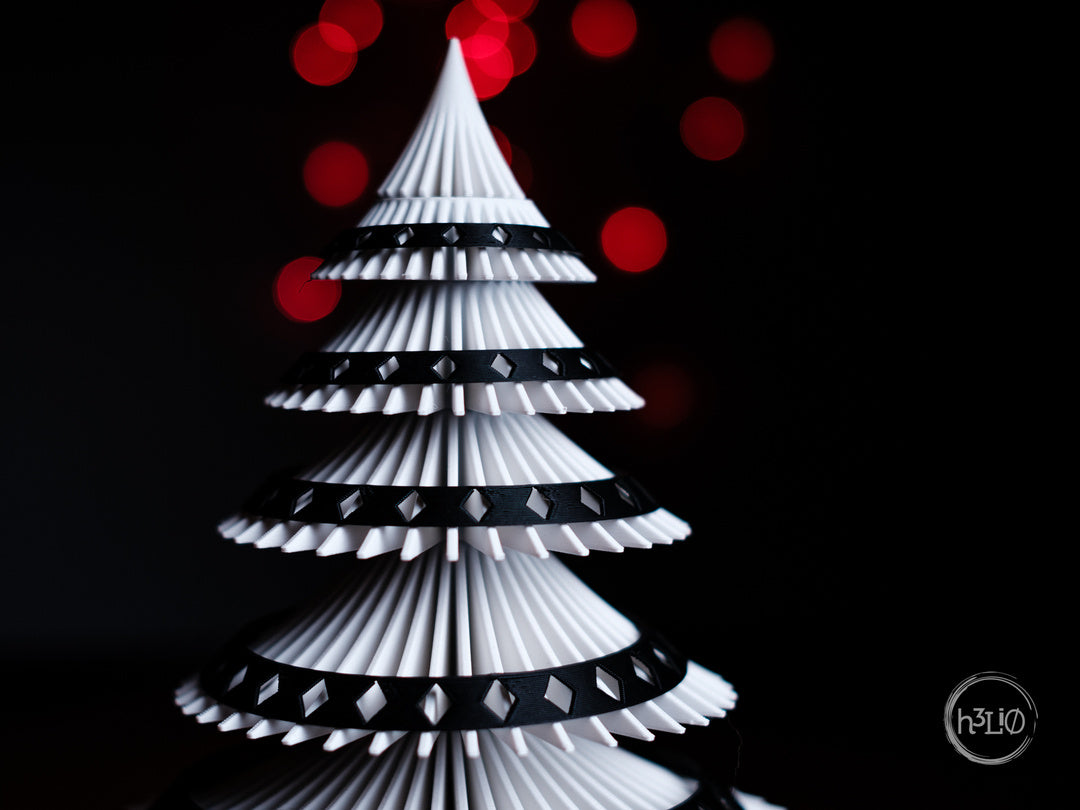 Christmas Tree — Sapin décoratif modulaire — visuel du créateur — designed by h3li0