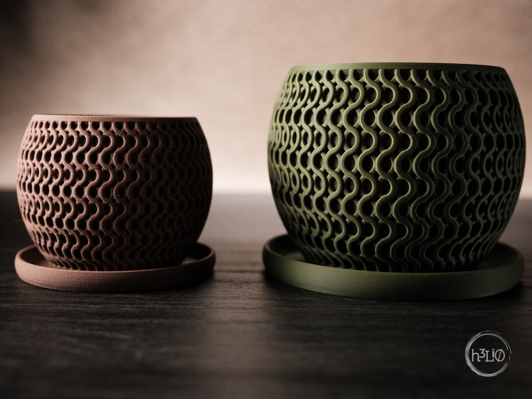 Echo — Pot décoratif — visuel du créateur — designed by h3li0