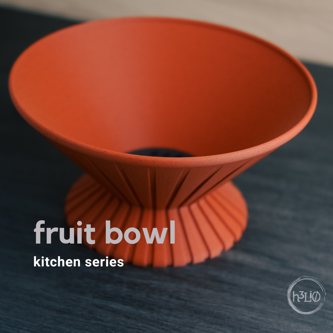 Fruit Bowl — Coupe décorative — visuel du créateur — designed by h3li0