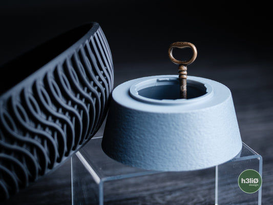 Haven — Coupe décorative à rangement caché — visuel du créateur — designed by h3li0