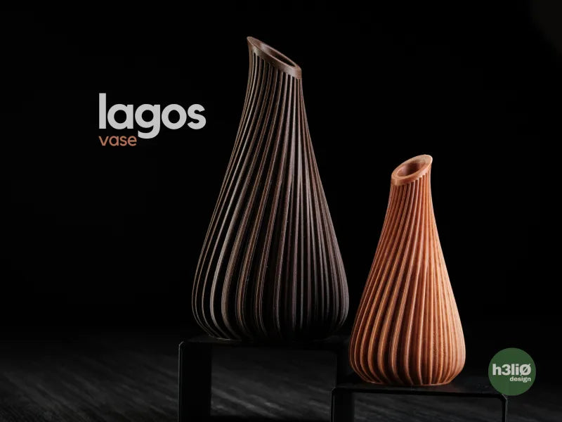 Lagos — Vase décoratif — visuel du créateur — designed by h3li0