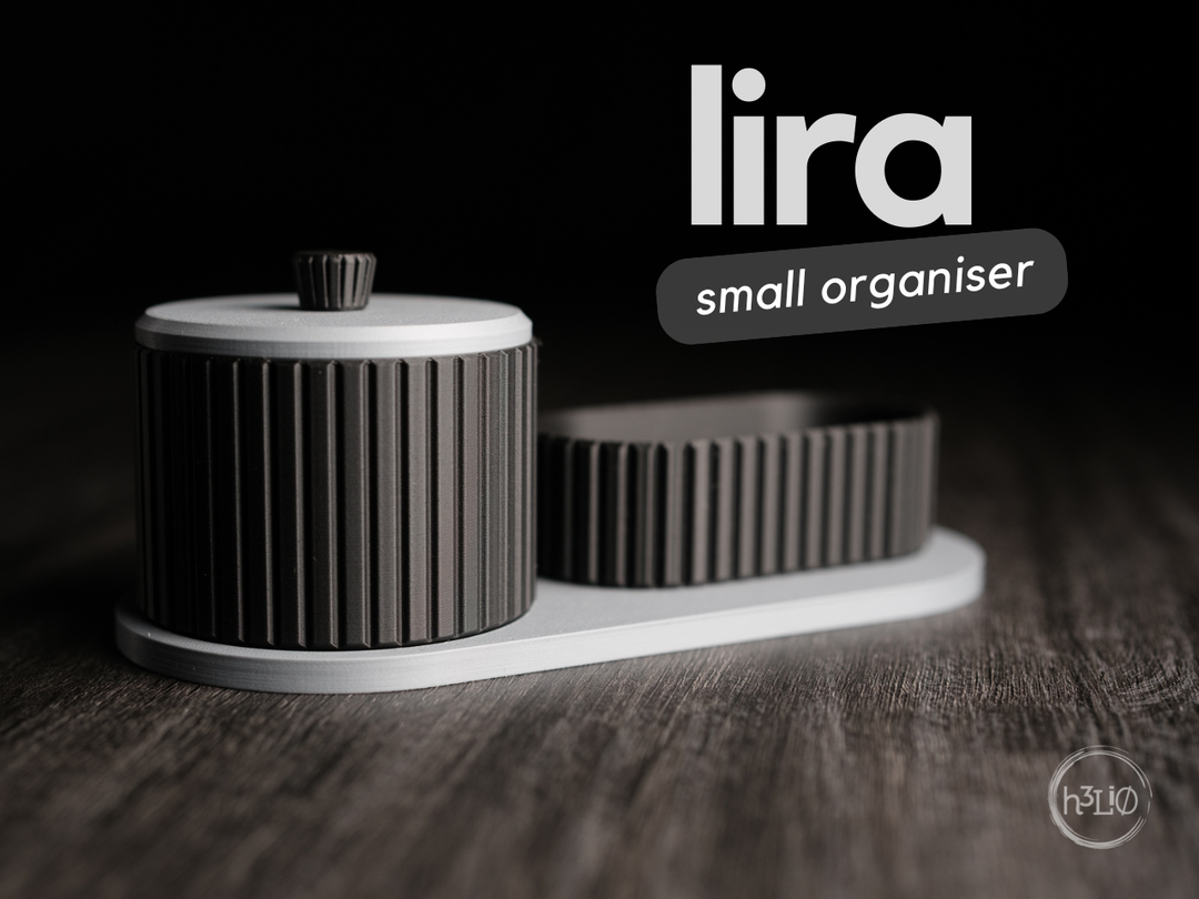 Lira — Organiseur — visuel du créateur — designed by h3li0