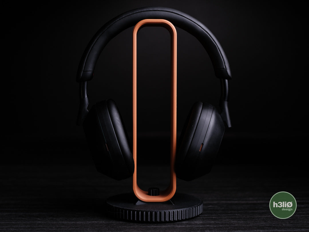 Lumo — Support pour casque — visuel du créateur — designed by h3li0