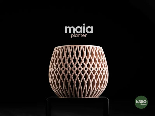 Maia — Pot en treillis avec insert — visuel du créateur — designed by h3li0