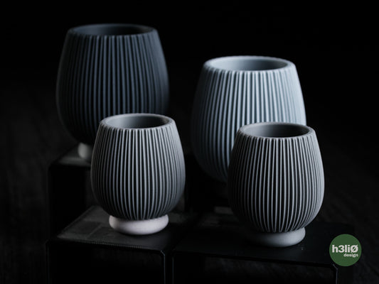 Baleal — Pot avec soucoupe vissée — visuel du créateur — designed by h3li0