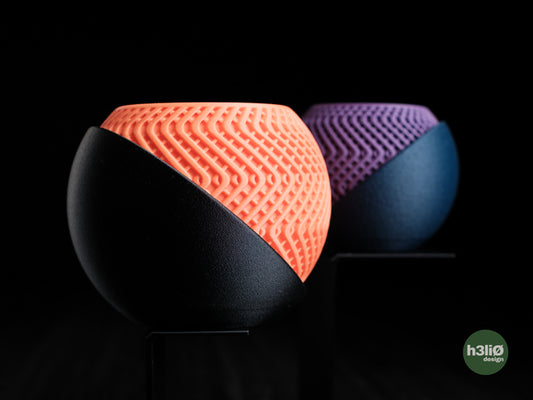 Blaze — Pot avec soucoupe enveloppante — visuel du créateur — designed by h3li0