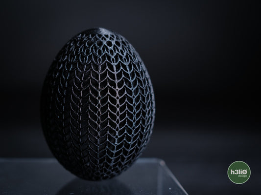 Egg — Œuf décoratif de Pâques — visuel du créateur — designed by h3li0