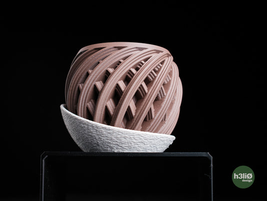 Inova — Pot à soucoupe enveloppante — visuel du créateur — designed by h3li0