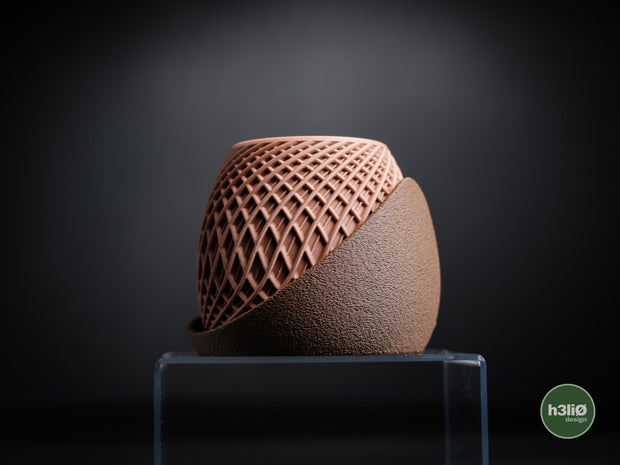 Stryde — Pot à soucoupe enveloppante — visuel du créateur — designed by h3li0