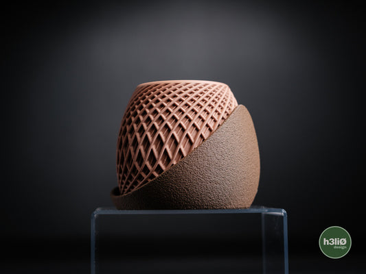 Stryde — Pot à soucoupe enveloppante — visuel du créateur — designed by h3li0