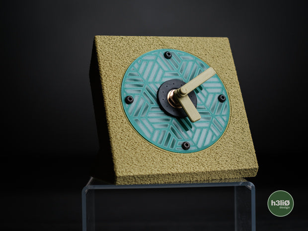 Vexel — Pièces imprimées pour horloge de bureau — visuel du créateur — designed by h3li0