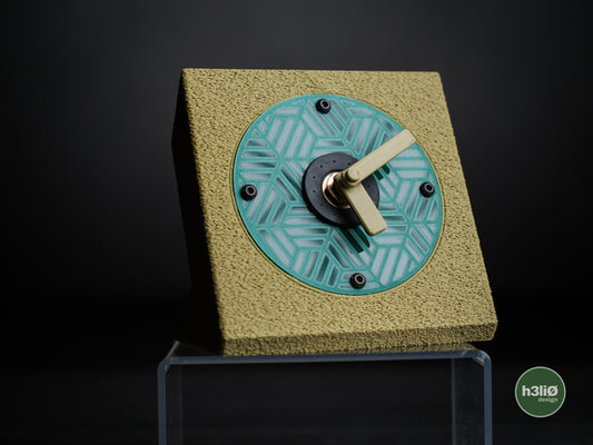 Vexel — Pièces imprimées pour horloge de bureau — visuel du créateur — designed by h3li0