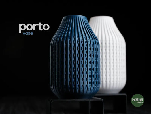 Porto — Vase décoratif — visuel du créateur — designed by h3li0
