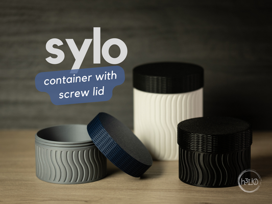 Sylo — Boîte de rangement — visuel du créateur — designed by h3li0
