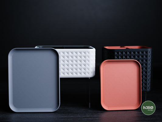 Tetra — Boîte à couvercle magnétique — visuel du créateur — designed by h3li0