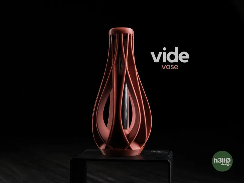 Vide — Support de vase pour tube à essai — visuel du créateur — designed by h3li0