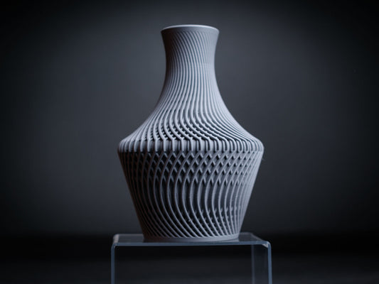 Vase Lucid — Création 3D — visuel du créateur — designed by h3li0