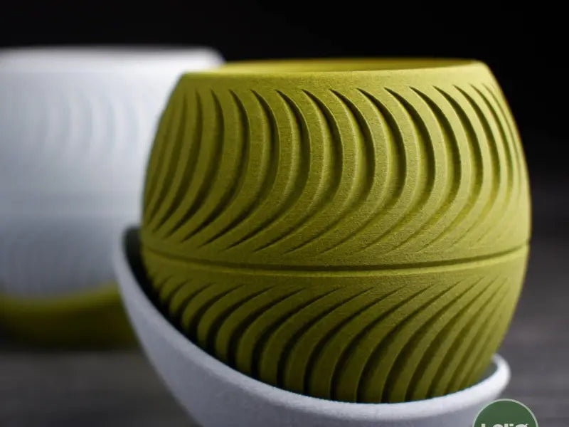 Sliced — Pot à soucoupe enveloppante — visuel du créateur — designed by h3li0