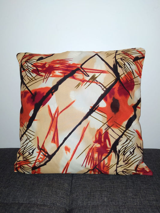 Wax cushion cover - Red Amibaz style