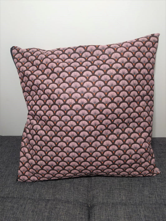 Cushion cover - Pink Fans