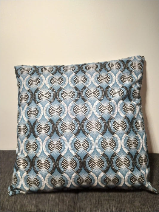 Cushion cover - Satin Wax Diamond Silver gray