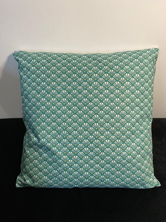 Cushion cover - Doucet green white